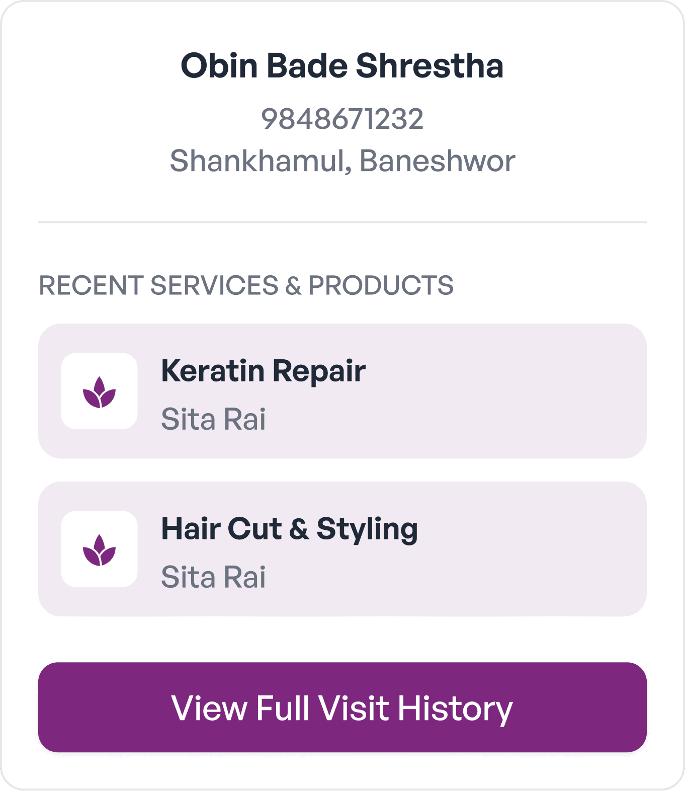 Complete Client Profiles