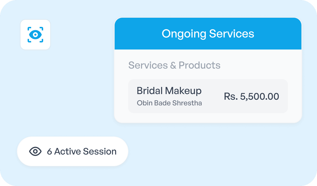 Active service tracking