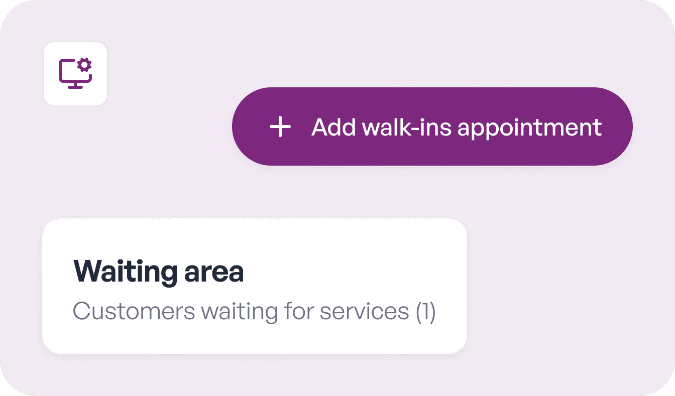 Appointment and queue visibility
